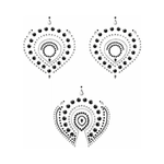 Flamboyant Rhinestone Body Decorations 3 Piece Set - House of Vices
