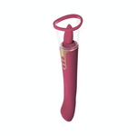 Bodywand-Socialite-Provacateur-Rechargeable-Silicone-Double-End-Lingus-Vibrator-Pink - House of Vices