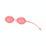 Calexotics-Weighted-Kegel-Balls-Silicone-with-Retrieval-Cord-Pink - House of Vices