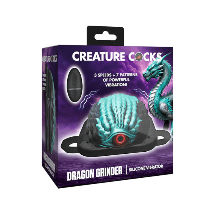 CreatureCocksDragonVibratingSiliconeGrinder - House of Vices