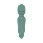 Evolved_Rumble_Wand_Rechargeable_Vibrating_Mini_Wand_Silicone_Green2 - House of Vices