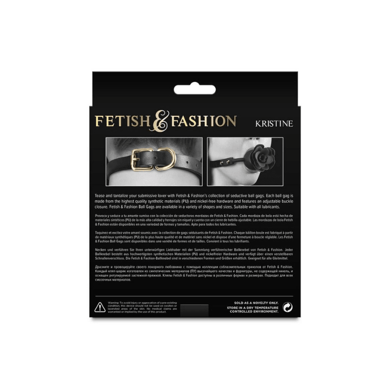 Fetish_Fashion_Kristine_Silicone_Ball_Gag_2 - House of Vices