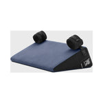 Liberator_Black_Label_Wedge_24_in._Sex_Position_Pillow_with_Cuffs_Decor_Blue - House of Vices