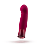 OhMyGemClassyRechargeableWarmingSiliconeG-SpotVibratorGarnet55 - House of Vices