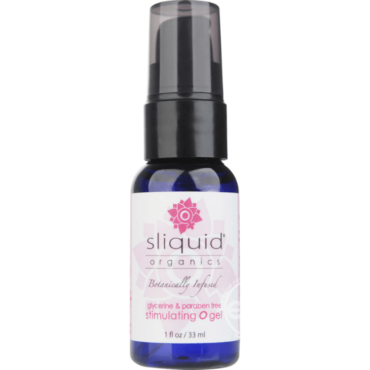 SliquidOrganicsStimulatingOGelWaterBasedClitoralStimulationLubricant - House of Vices