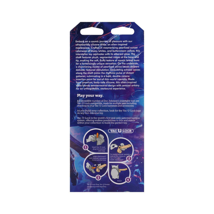 Vac-U-Lock x Fantasy Fuckers Milky Way Dildo – A Cosmic Pleasure Experience - House of Vices