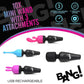 BANG! 10X Mini Wand with 3 Attachments - House of Vices