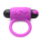 Purple silicone vibrating ring with black bullet and 'BANG!' text, wellness toy at House of Vices