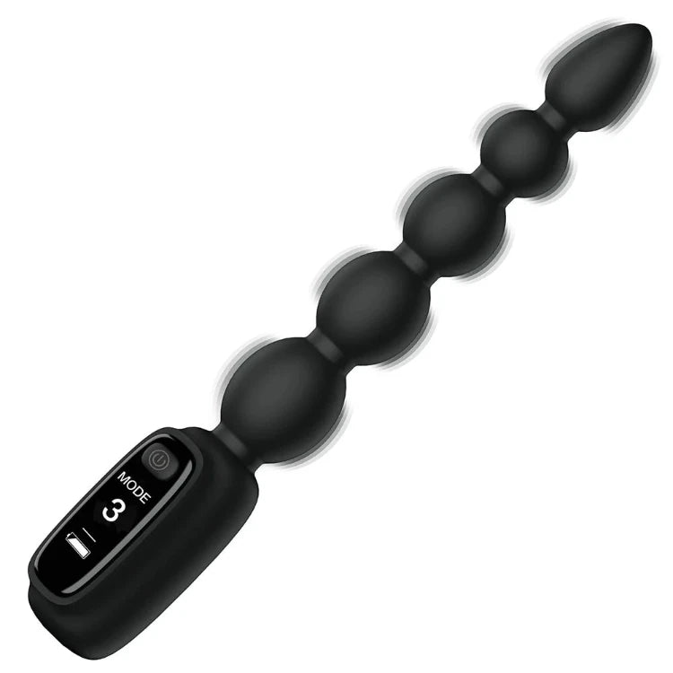 BANG! Digital Silicone Anal Beads - House of Vices