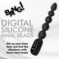BANG! Digital Silicone Anal Beads - House of Vices
