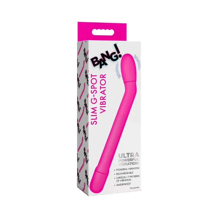 BANG! Slim G-Spot Vibrator - House of Vices