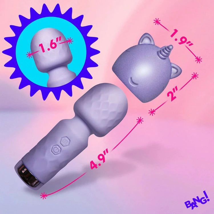 BANG! Unicorn Silicone Wand - House of Vices