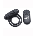 Bang_-Silicone-Rechargeable-Cock-Ring-Bullet-with-Remote-Control-Black-2 - House of Vices 