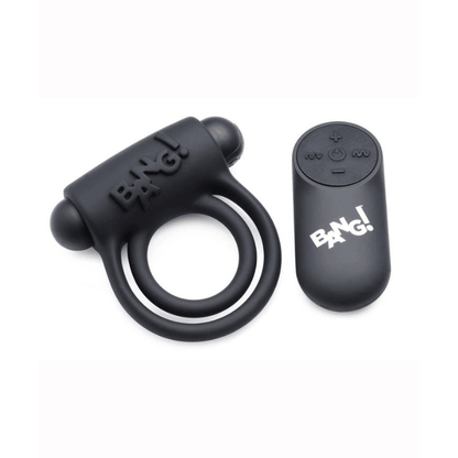Bang_-Silicone-Rechargeable-Cock-Ring-Bullet-with-Remote-Control-Black-2 - House of Vices 