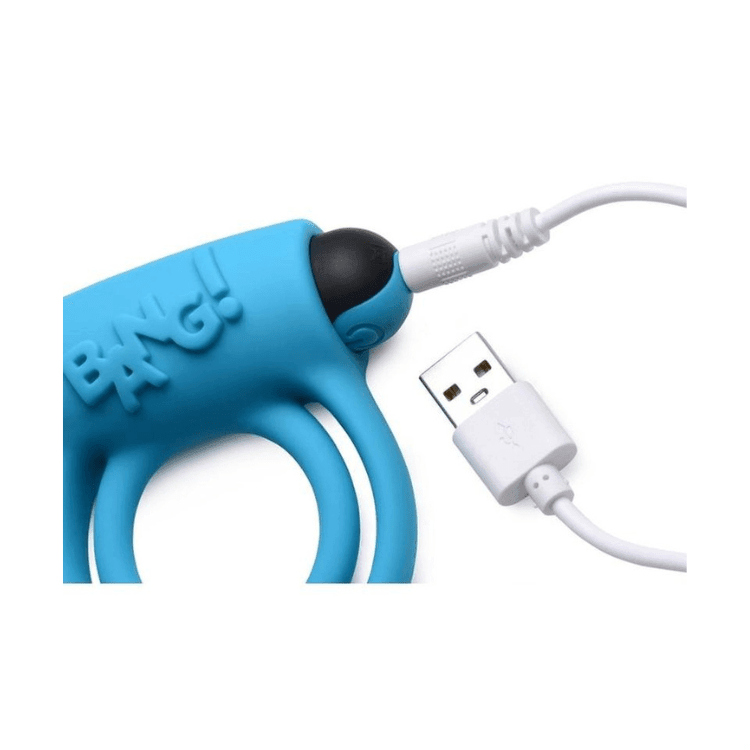 Bang_-Silicone-Rechargeable-Cock-Ring-Bullet-with-Remote-Control-Blue-3 - House of Vices 