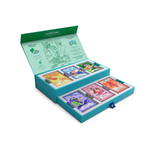 Biird x Jouissance Club Together couples card game set displayed in open teal box, House of Vices wellness store.