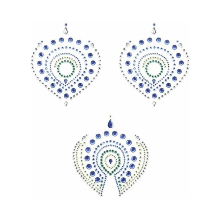 Flamboyant Rhinestone Body Decorations 3 Piece Set - House of Vices 