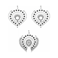 Flamboyant Rhinestone Body Decorations 3 Piece Set - House of Vices 