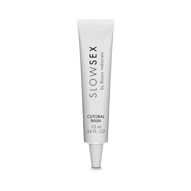 Bijoux Indiscrets Slow Sex Clitoral Balm 10ml tube, wellness product at House of Vices