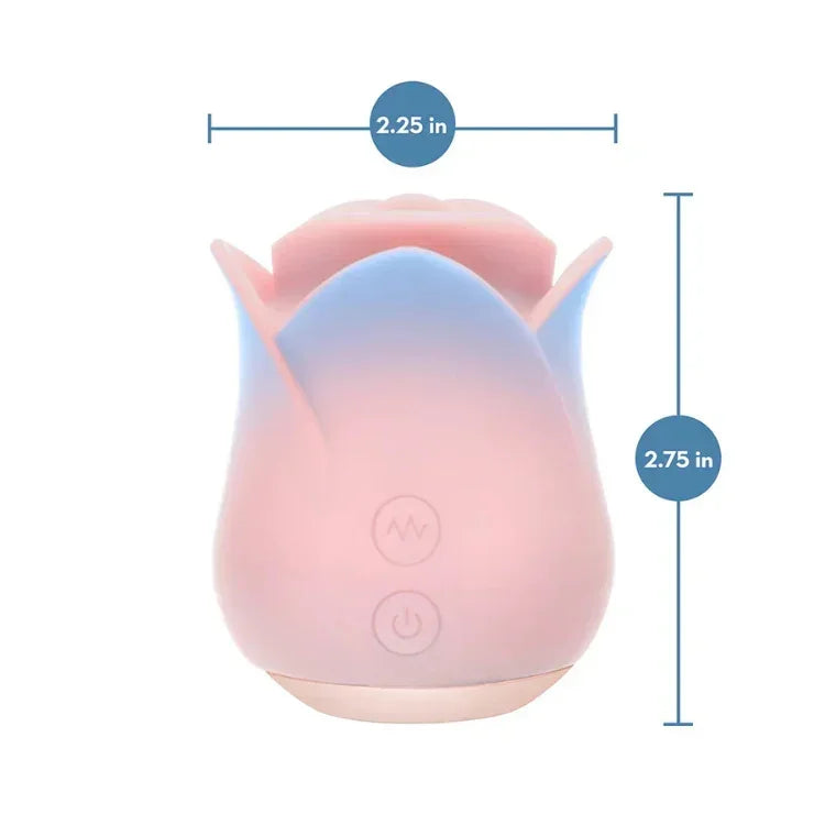 Kissing Rose Vibrator Blush Collection Clitoral Pleasure Kissing Rose Vibrator Blush Collection Clitoral Pleasure