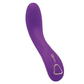 Purple rechargeable silicone wellness massager with ergonomic curve, G-Play branding, House of Vices