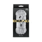 BOUND 50ft white braided bondage rope in black packaging