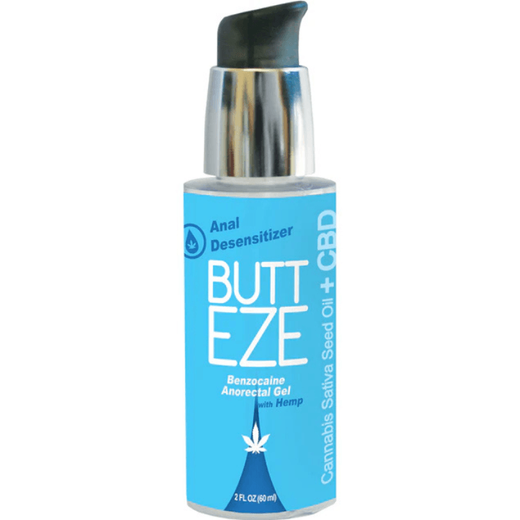 Butt Eze Anal Desensitizer with Benzocaine and Hemp Seed Oil + CBD - House of Vices