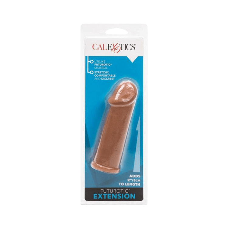 Calexotics-Futurotic-Penis-Extender-Chocolate-2 - House of Vices 