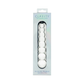 Clarity Elysian Pearls clear beaded glass personal wellness toy in retail packaging, House of Vices