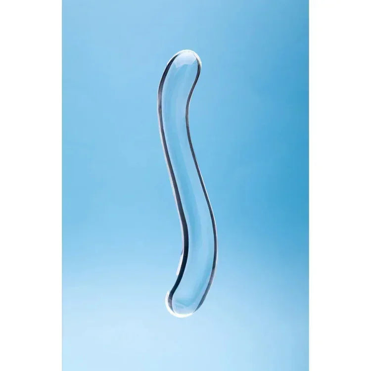 Clarity Celestial Curve Glass Dildo - House of Vices 