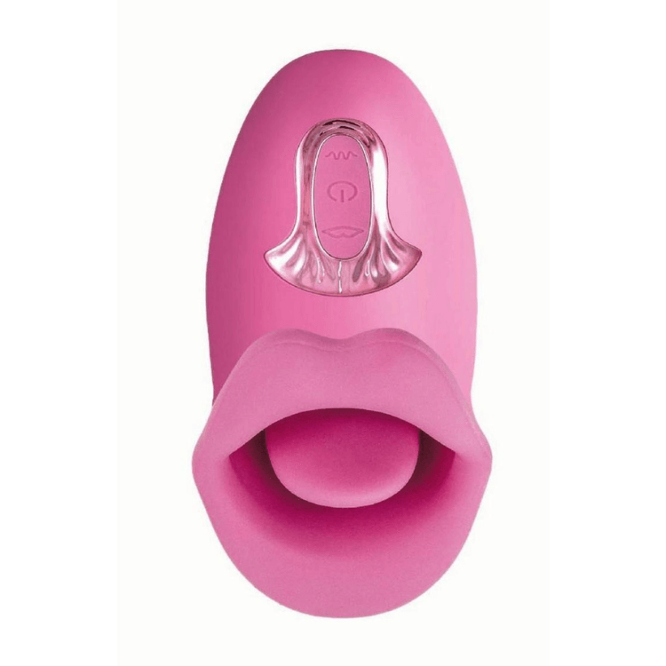 Clit-Tastic Tongue Licking Lover Silicone Stimulator - House of Vices 