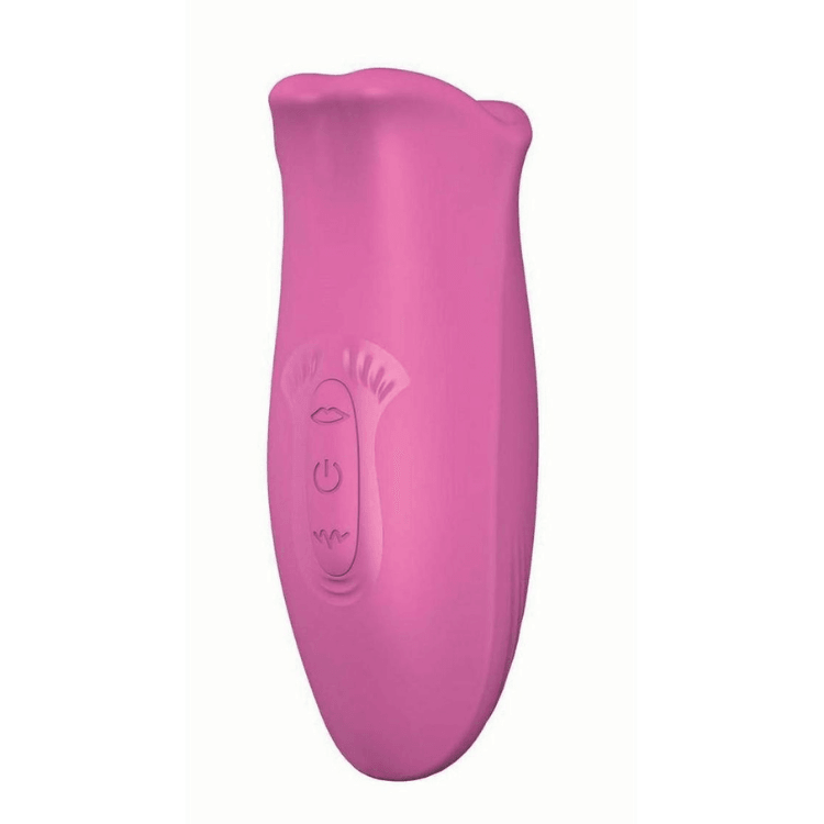 Clit-Tastic Tongue Licking Lover Silicone Stimulator - House of Vices 