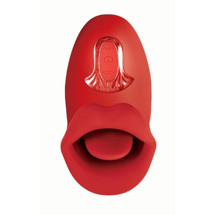 Clit-Tastic Tongue Licking Lover Silicone Stimulator - House of Vices 