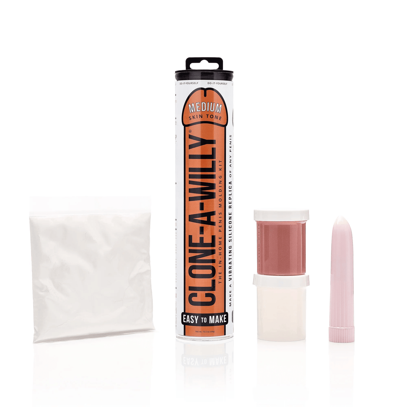 Clone-A-Willy-Silicone-Dildo-Molding-Kit-with-Vibrator-Caramel - House of Vices 