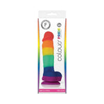 Rainbow silicone dildo pride edition in 5 inch packaging, nsnovelties