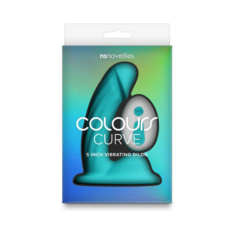 Colours Curve Vibrating 5-Inch Dildo - House of Vices 