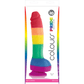 Colours_Pride_Edition_Silicone_Dildo_8in - House of Vices 