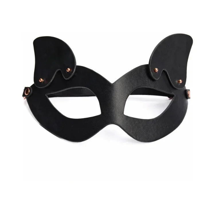 Coquette Pleasure Mask: Feline Fatale Mask for Bold Play - House of Vices 