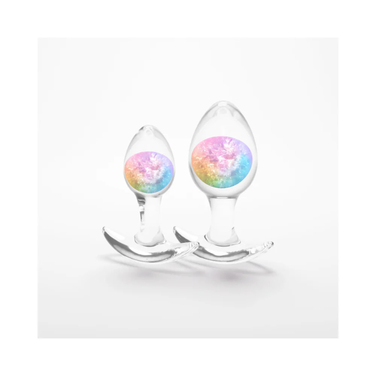Cosmic Glams 2-Piece Anal Plug Kit - House of Vices 