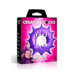 Creature Cocks Constrictor silicone cock ring with spiky design, premium adult toy for intimate pleasure