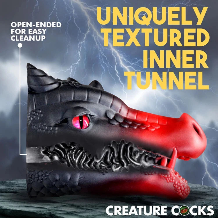 Creature Cocks Drago Silicone Masturbator - House of Vices