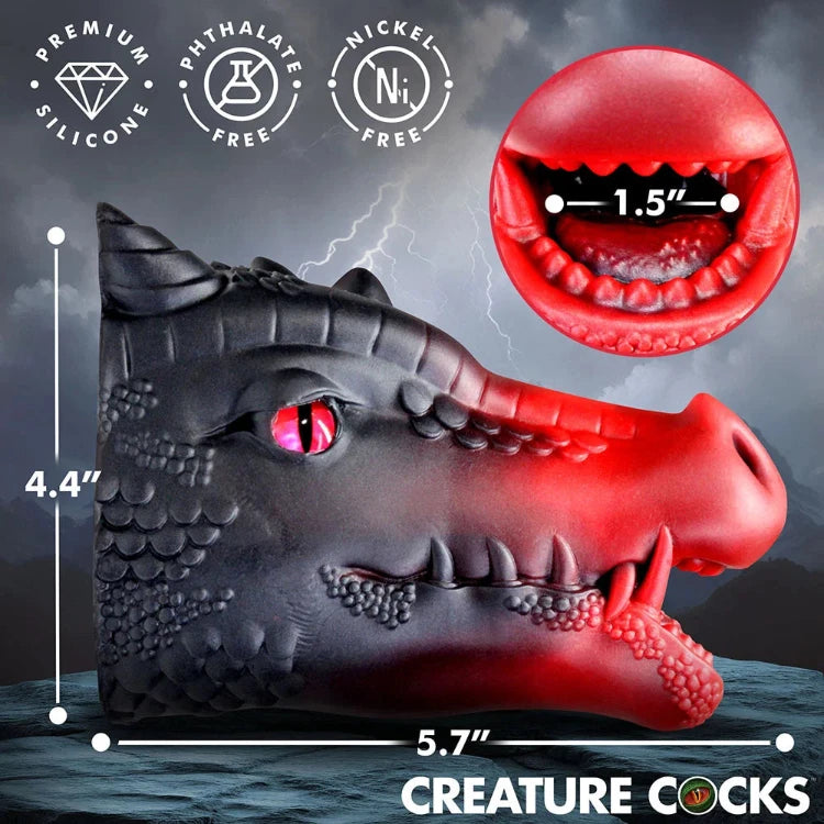 Creature Cocks Drago Silicone Masturbator - House of Vices