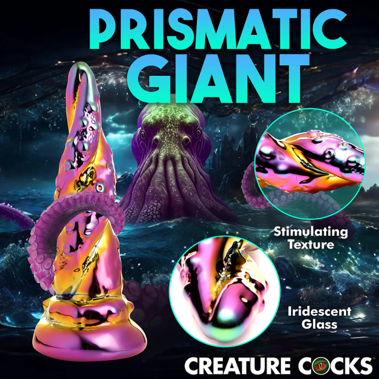 CreatureCocksEnchantressRainbowGlassDildo - House of Vices 