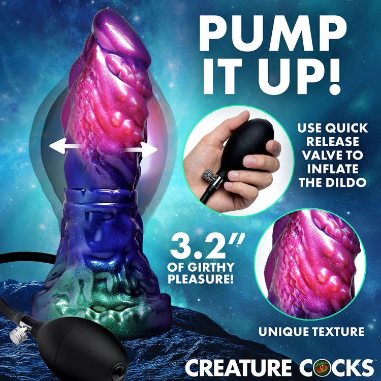 Creature Cocks Gorge Inflatable Dildo - House of Vices
