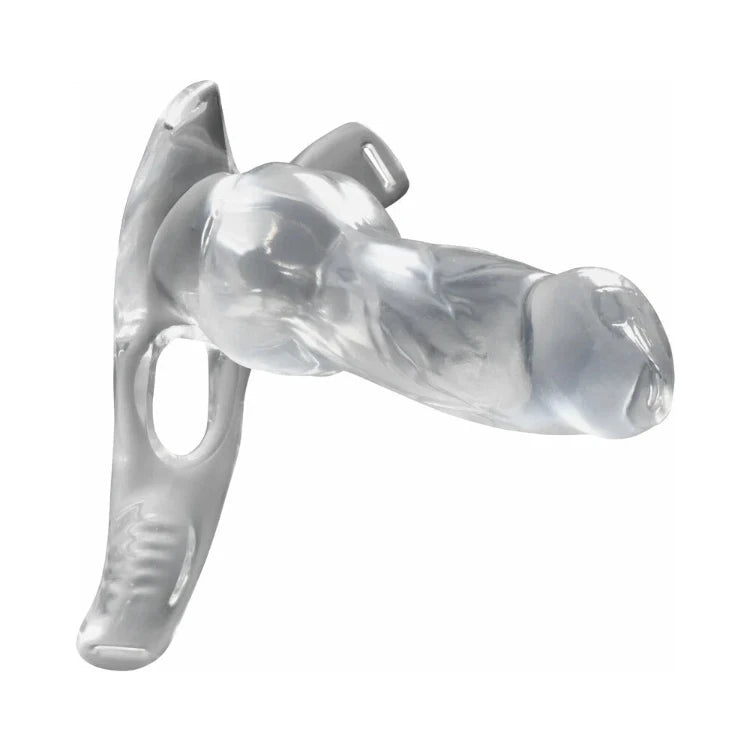 Creature Cocks Snow Wolf Hollow Strap-On with Harness - House of Vices