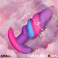 Creature Cocks Unicorn Swirl Butt Plug - House of Vices