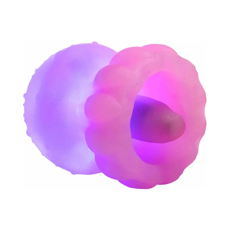 Creature Cuties Glow Jelly Licking & Vibrating Stimulator 