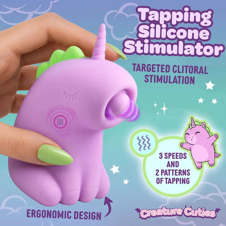 Creature Cuties Tappyhorn Tapping Stimulator - House of Vices