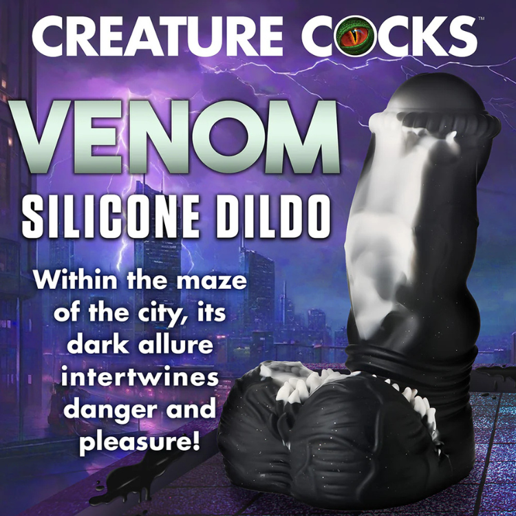 Creature_Cocks_Venom_Silicone_Dildo4 - House of Vices 
