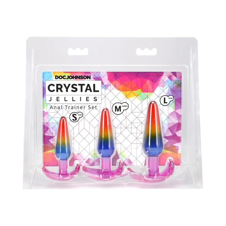 Crystal Jellies Anal Trainer Set S/M/L - House of Vices